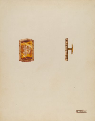 Mansjettknapper av Frank Fumagalli