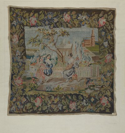 Brodert bilde av Frank J. Mace
