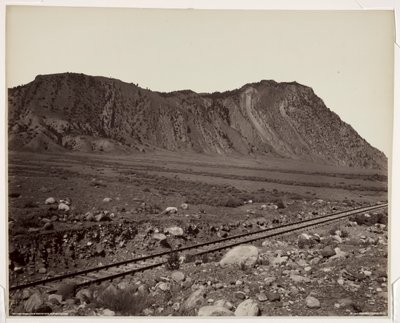 Cinnabar Mountain, Devil Slide, 1880-tallet. av Frank Jay Haynes