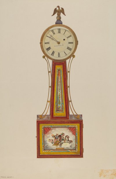 Banjoklokke, ca. 1939 (akvarell) av Frank M. Keane