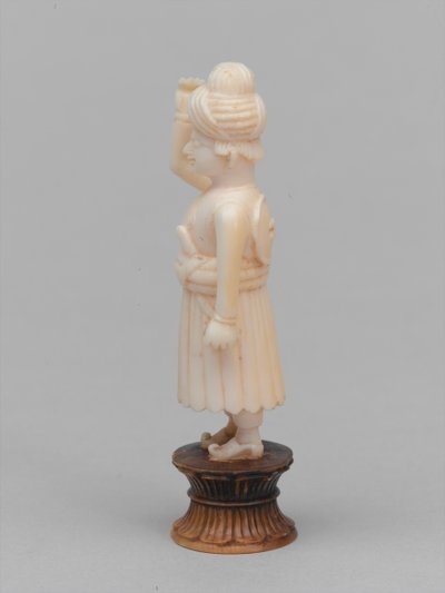 Svart bonde, sjakkbrikke, India, 1820 ca av Frank Mason Good