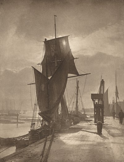 Solskinn og skygge, 1890-tallet. av Frank Meadow Sutcliffe