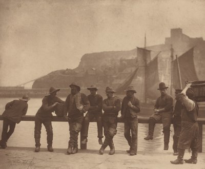 Whitby Fishermen av Frank Meadow Sutcliffe