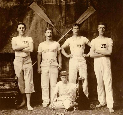 Whitby Friendship Roing Club Crew, Whitby, England. 1901 av Frank Meadow Sutcliffe
