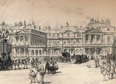 Palais-Royal, 1915 av Frank Milton Armington