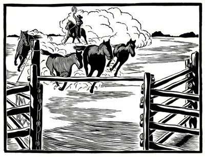Cowboy av Frank Redlinger