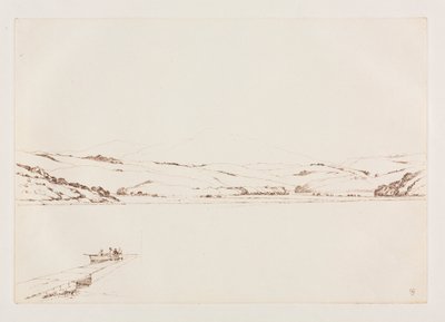Screel Hill og Urr Water fra Kypford av Frank Short