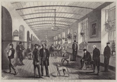Royal Hospital of Bethlehem, Gallery for Men av Frank Vizetelly