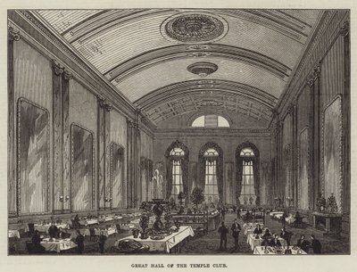 Great Hall of the Temple Club av Frank Watkins