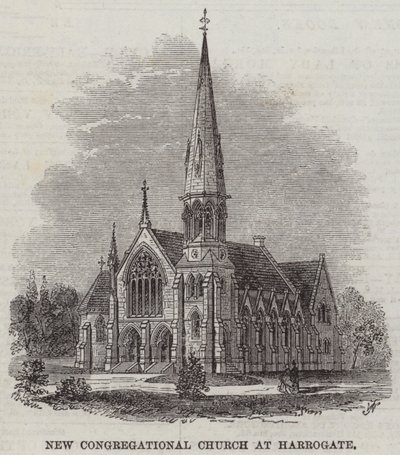 New Congregational Church i Harrogate av Frank Watkins