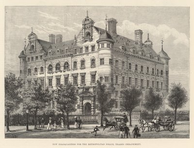 Nytt hovedkvarter for Metropolitan Police, Thames Embankment av Frank Watkins