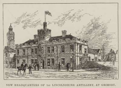 Nytt hovedkvarter for 1st Lincolnshire Artillery, i Grimsby av Frank Watkins