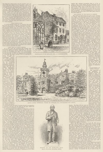Sir Rowland Hill og Penny Porto, et minneverdig jubileum av Frank Watkins