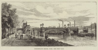 Skeldergate Bridge, York av Frank Watkins