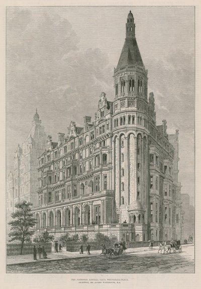 The National Liberal Club, Whitehall Place av Frank Watkins