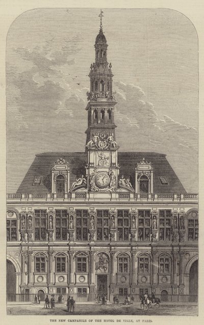 Den nye kampanjen til Hotel de Ville, i Paris av Frank Watkins