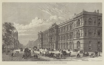 The New Home and Colonial Offices, Parliament-Street, Westminster av Frank Watkins