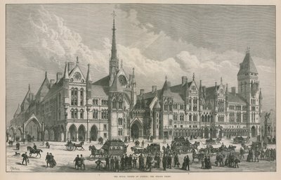 The Royal Courts of Justice: Strandfronten av Frank Watkins