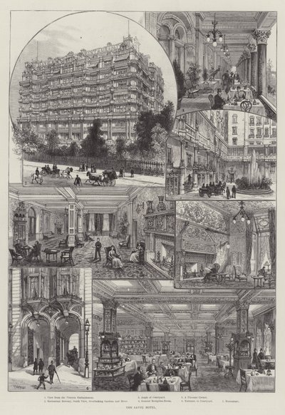 The Savoy Hotel. av Frank Watkins