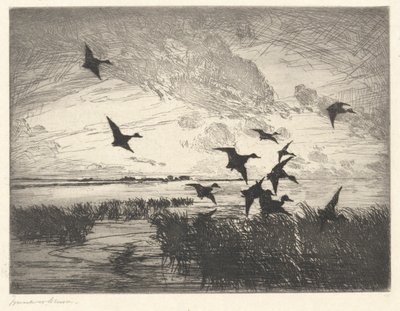 Etter solnedgang av Frank Weston Benson