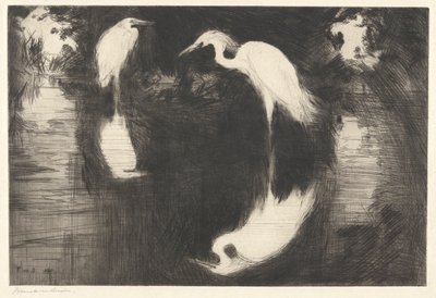 Dark Pool P. 189 Pub.St. av Frank Weston Benson