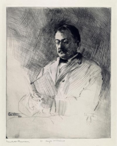 George Russell Agassiz av Frank Weston Benson