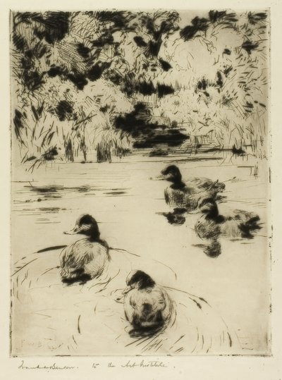 Små blåfugler av Frank Weston Benson