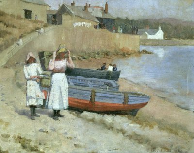 Over stranden av Frank Wright Bourdillon