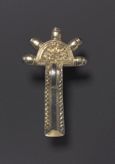 Bow Fibula, 500-550 av Frankish School
