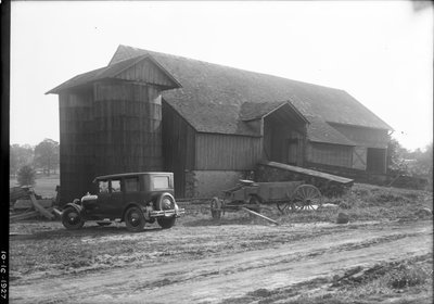 Aronimink golfklubb, gammel låve av Franklin Davenport Edmunds