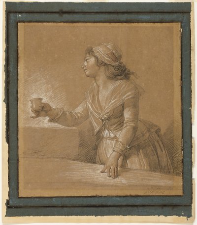 Portrett av Marie-Gabrielle Capet av François André Vincent