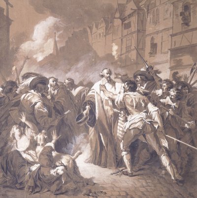 President Mole kom tilbake fra Palais-Royal under Fronde, av François André Vincent
