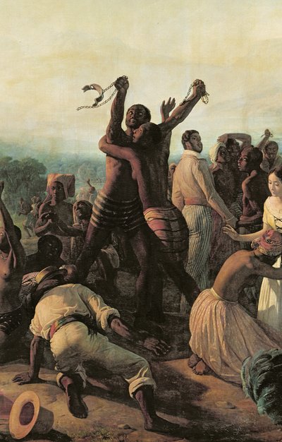 Proklamasjon om avskaffelse av slaveri i de franske koloniene, 23. april 1848, 1849 av François Auguste Biard