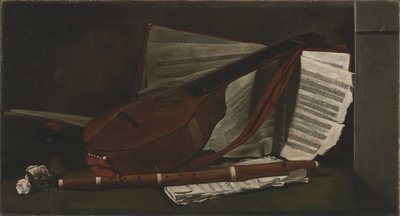 Attributter til musikk, 1863. av François Bonvin