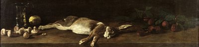 Stilleben med en hare, 1863 av François Bonvin