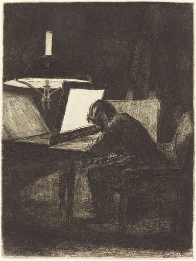 Trykkeren av François Bonvin