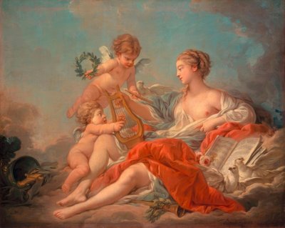 Allegori av musikk av François Boucher