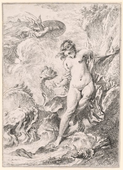 Andromeda Andromède, 1734. av François Boucher