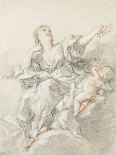 Astronomi; L"astronomi, av François Boucher
