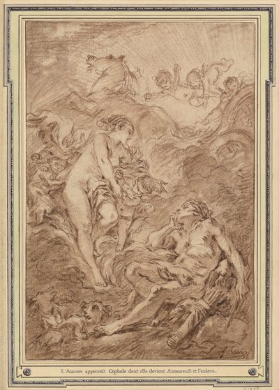 Aurora og Cephalus av François Boucher