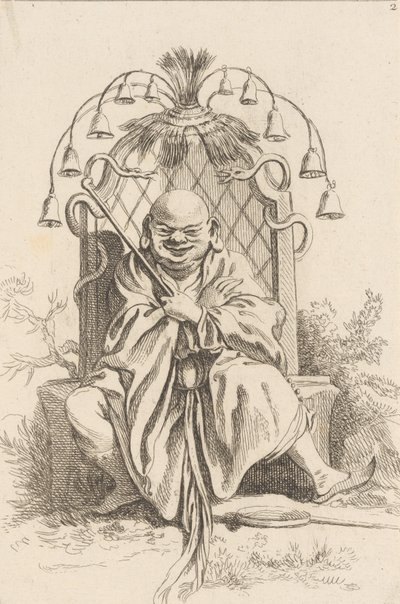 Kinesisk lege, 1738-45. av François Boucher