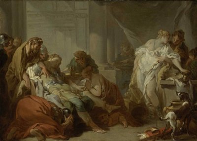 Meleagers død, 1727. av François Boucher