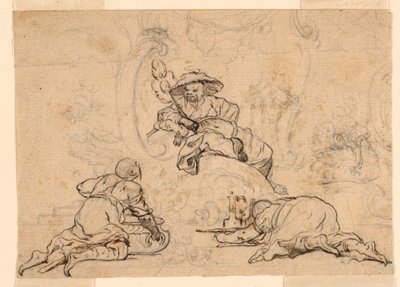 Design for Chinoiserie Ornament av François Boucher