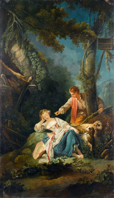 Kveld eller den avbrutte søvnen av François Boucher