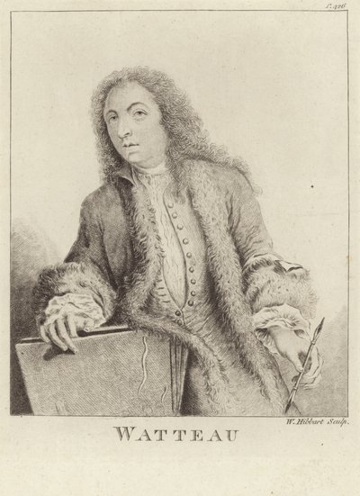 Jean Antoine Watteau , fransk maler av François Boucher