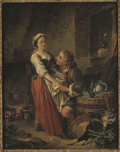 Den vakre kokken, 1735. av François Boucher
