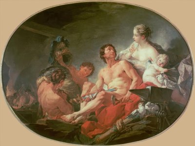Smiene til Vulcan av François Boucher