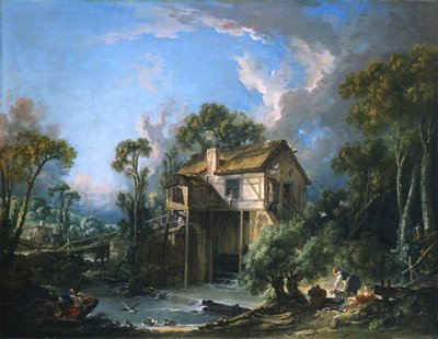 Mill i Charenton av François Boucher