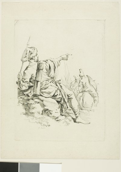 Orientalsk kriger av François Boucher