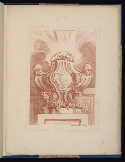 Tallerken 2, Livre de vases (Book of Vases) av François Boucher